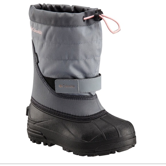 NWT Colombia youth powdering plus II snow boots - Picture 1 of 6